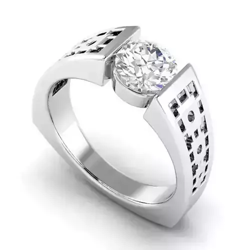 Engagement Ring With Diamonds 12