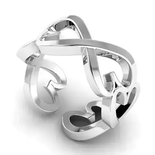 Heart Shaped Engagement Ring