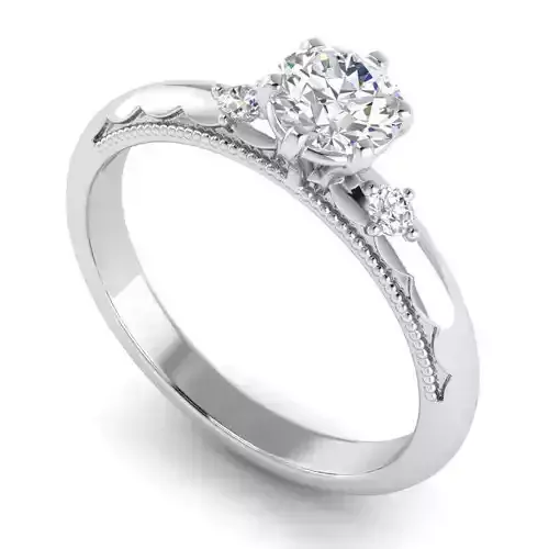 Engagement Ring With Diamonds 15