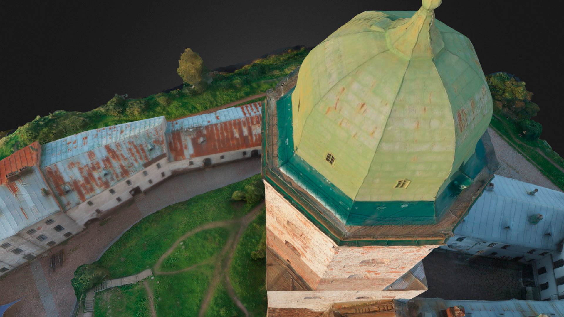 Vyborg Castle 3D model_23