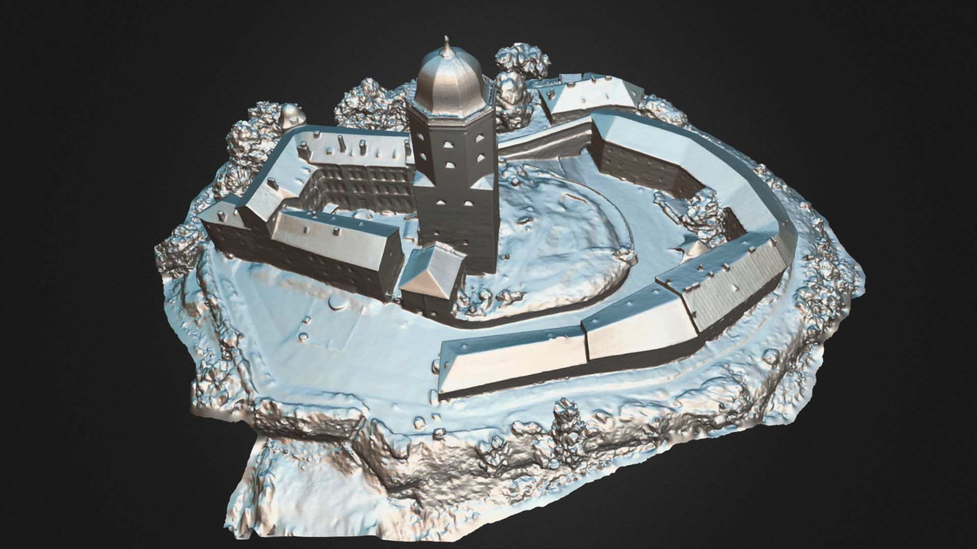 Vyborg Castle 3D model_31