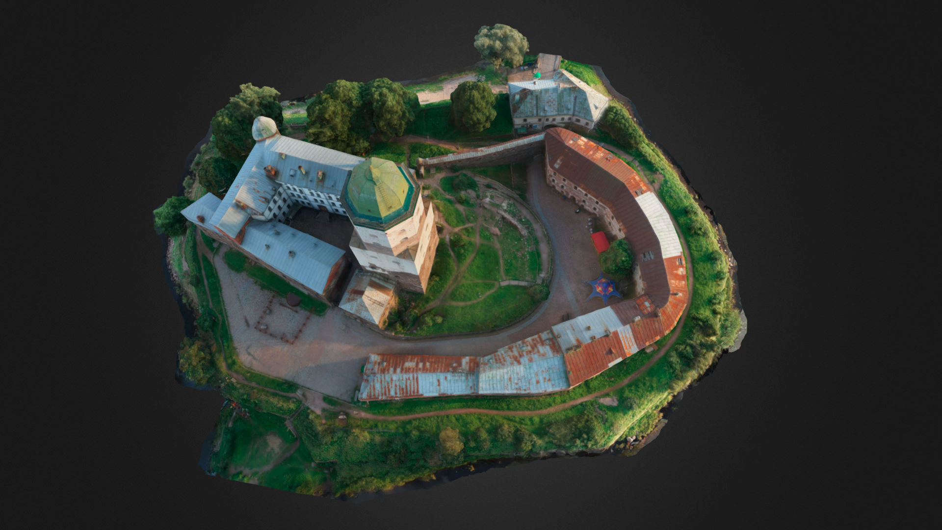 Vyborg Castle 3D model_15