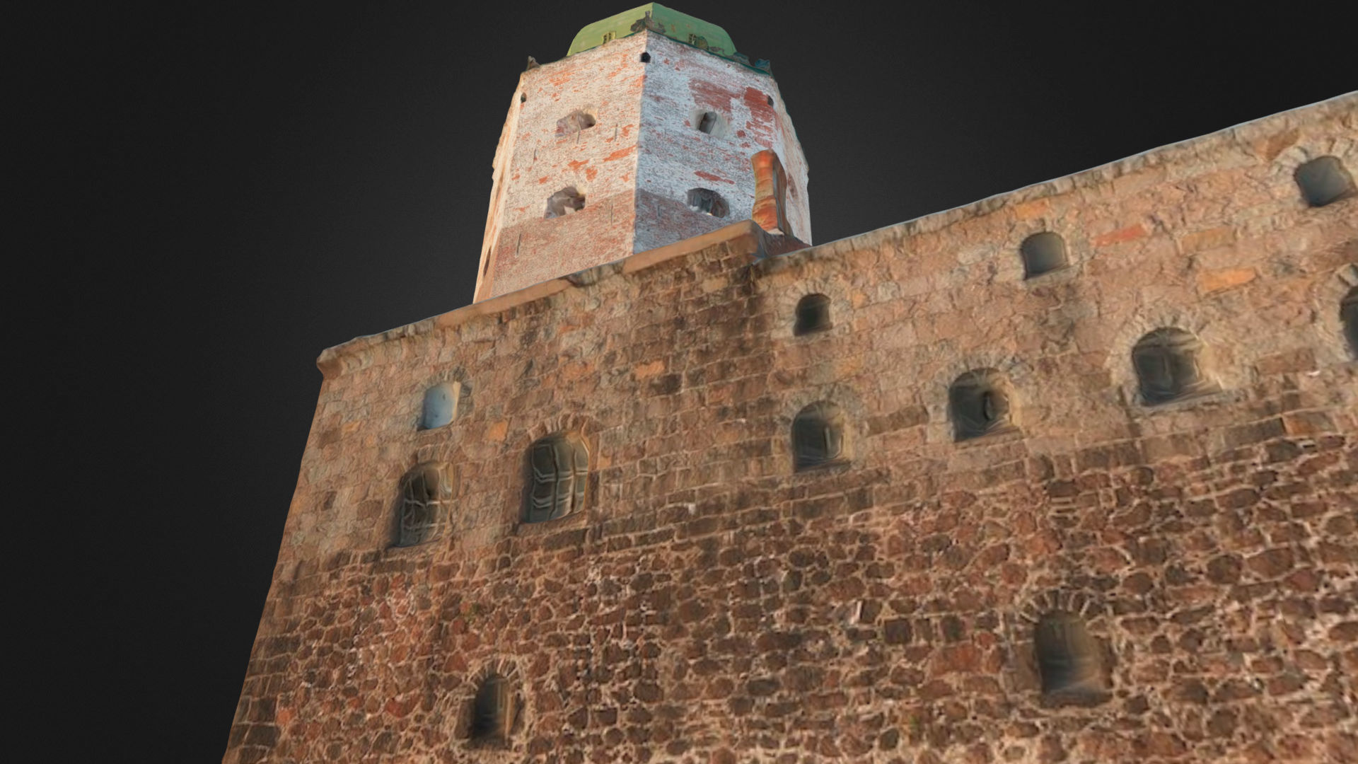 Vyborg Castle 3D model_20