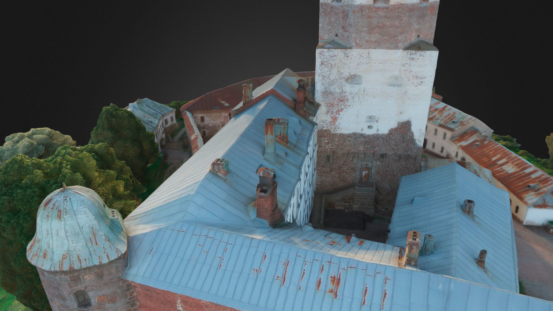 Vyborg Castle 3D model_17