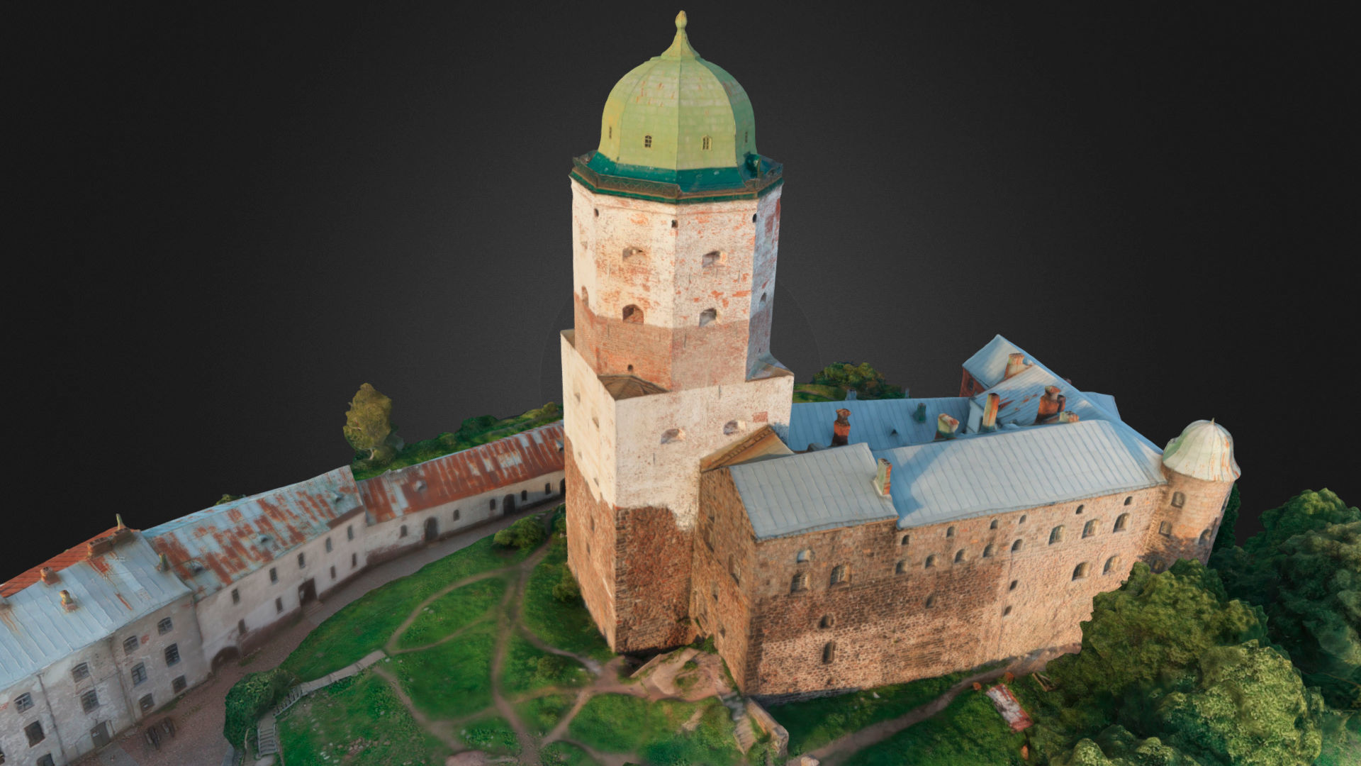 Vyborg Castle 3D model_26