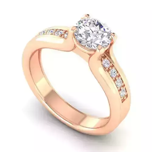 Engagement Ring With Diamonds 27