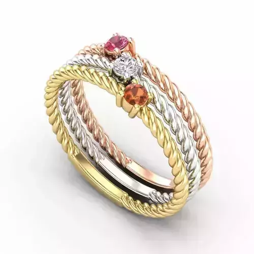 Spiral Engagement Rings With Diamonds