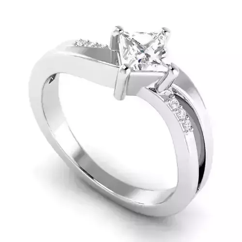 Engagement Ring With Diamonds 34