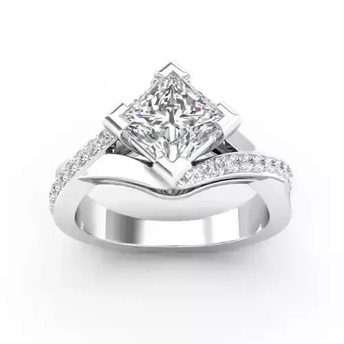 Engagement Ring With Diamonds 38