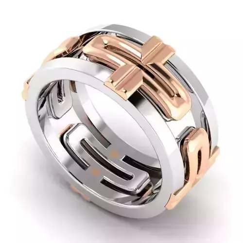 Multicolor Engagement Ring 3