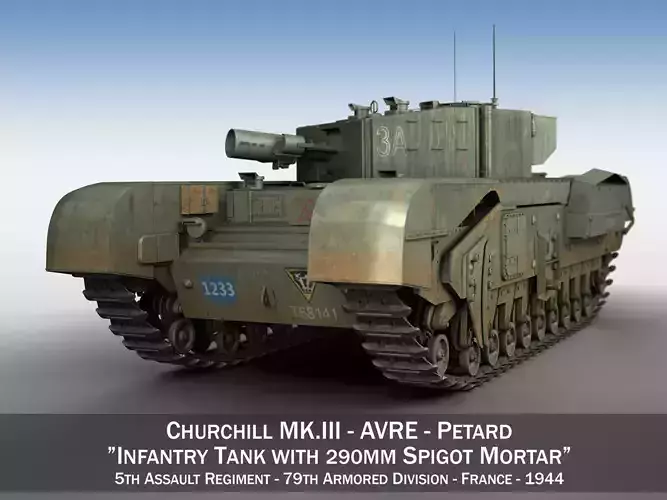 Churchill MK III AVRE