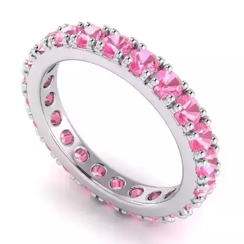 Engagement Ring With Pink Diamonds
