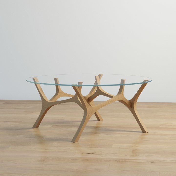 Moose Table Low-poly 3D model_1