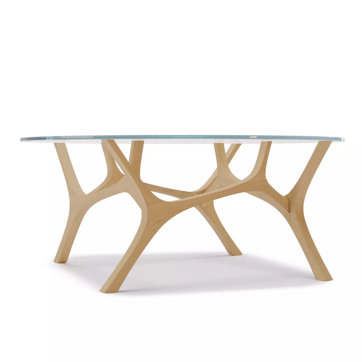 Moose Table Low-poly 3D model_0
