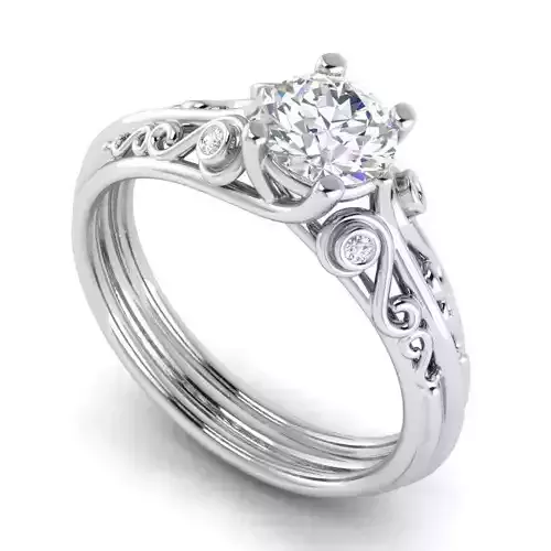Engagement Ring With Diamonds 46