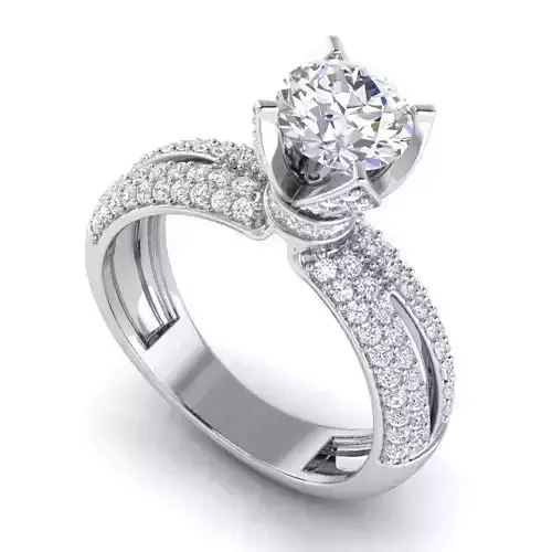 Engagement Ring With Diamonds 48