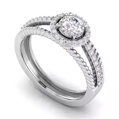 Engagement Ring With Diamonds 56