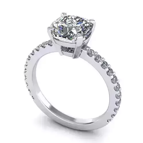 Engagement Ring With Diamonds 58