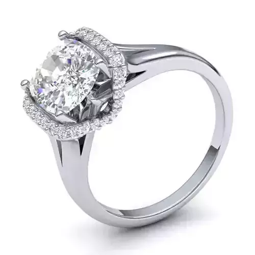 Engagement Ring With Diamonds 79