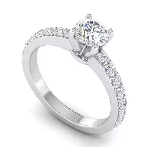 Engagement Ring With Diamonds 86