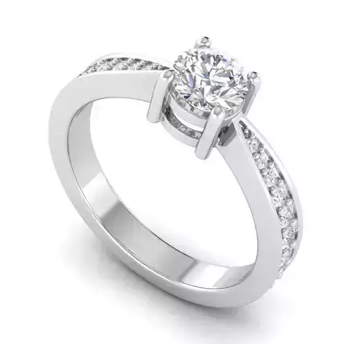 Engagement Ring With Diamonds 87
