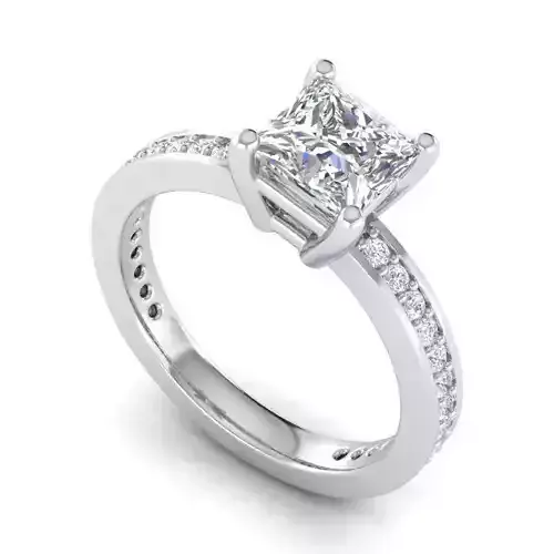 Engagement Ring With Diamonds 91