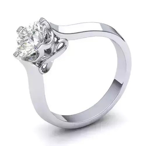 Engagement Ring With Diamond 80