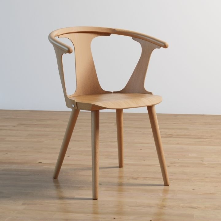 in between chair 3D model_1