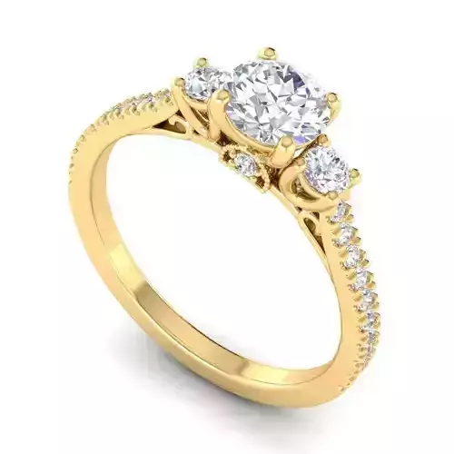 Engagement Ring With Diamonds 97