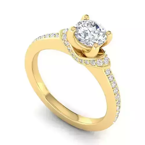 Engagement Ring With Diamonds 98
