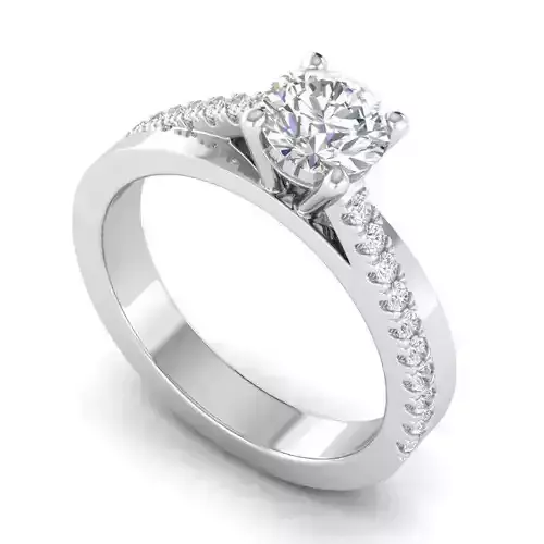 Engagement Ring With Diamonds 101