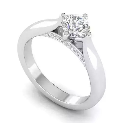 Engagement Ring With Diamonds 105