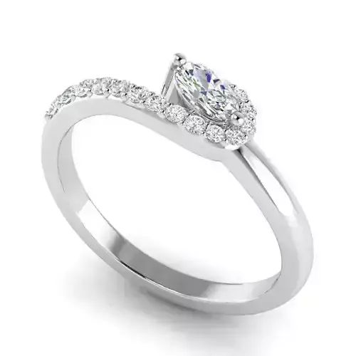 Engagement Ring With Diamonds 108