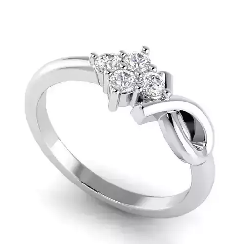 Engagement Ring With Diamonds 112