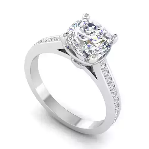 Engagement Ring With Diamonds 115