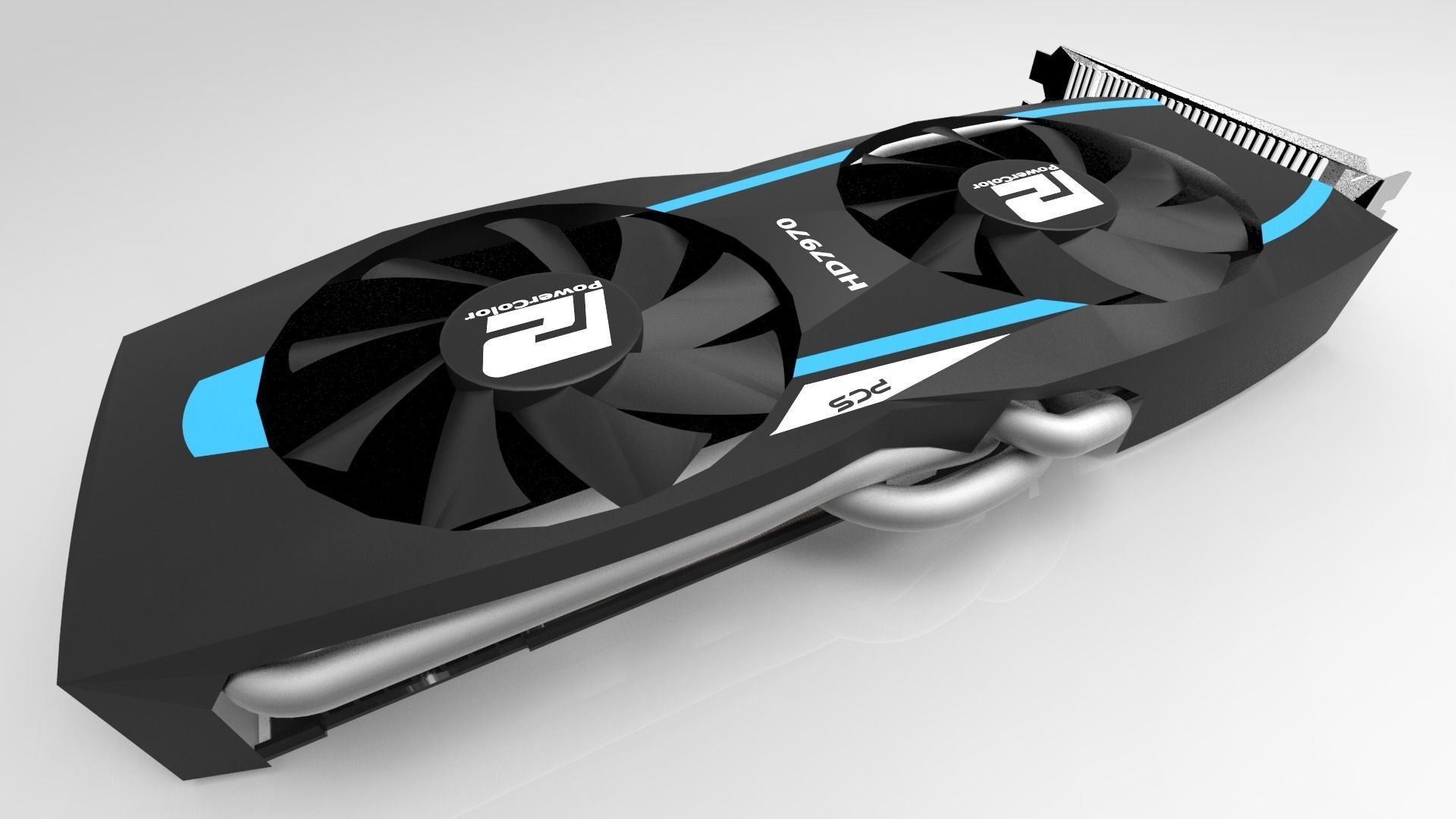Powercolor HD 7950 PCS Free 3D model_0