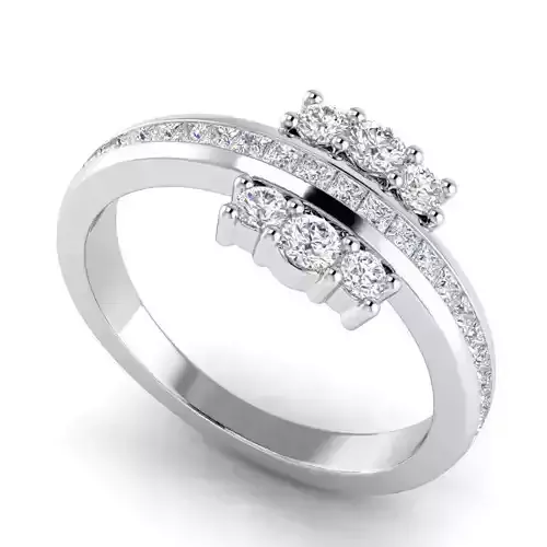 Engagement Ring With Diamonds 128