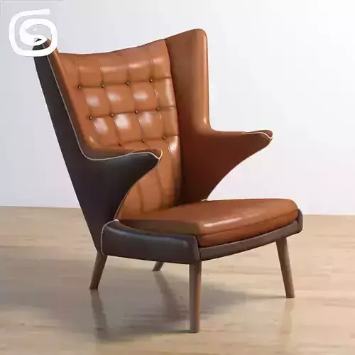 Teddy Bear Chair 3D model