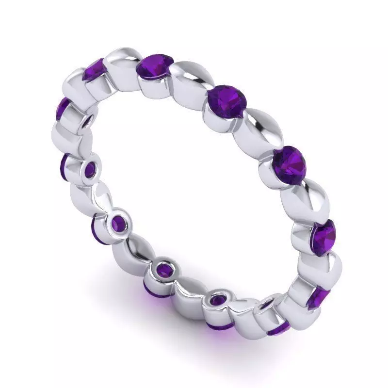 Little girl ring RS-047 3D print model