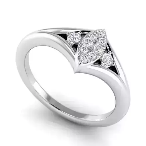 Engagement Ring With Diamonds 132
