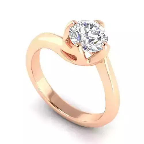Engagement Ring With Diamond 100