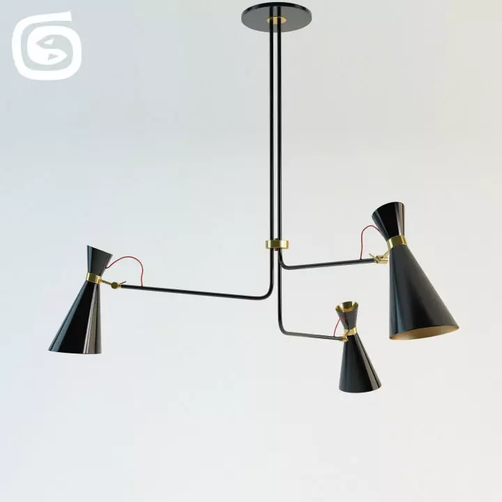 Simone Suspension Lamp 3D model