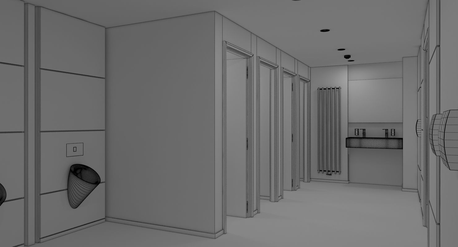 3D Rest Room 2 3D model_11