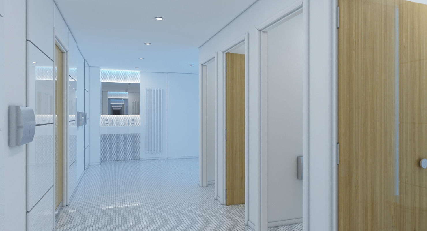 3D Rest Room 2 3D model_1