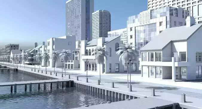 3d City Port