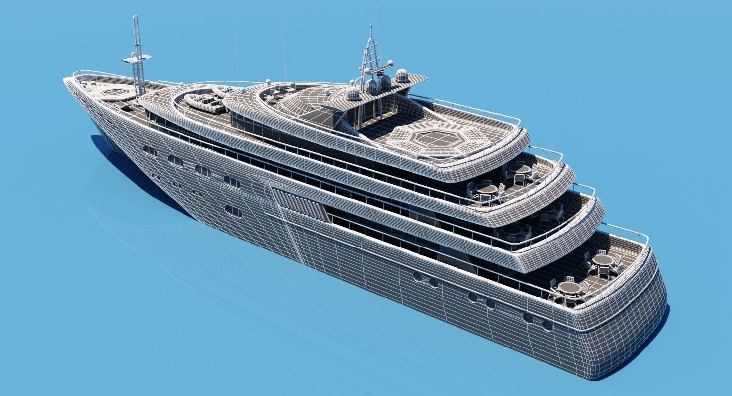 3D Boat 09 3D model_5