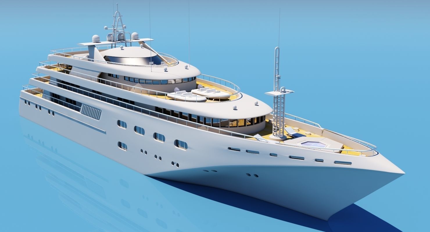 3D Boat 09 3D model_1