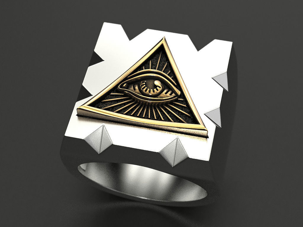 Ring radiant delta 3D print model_3