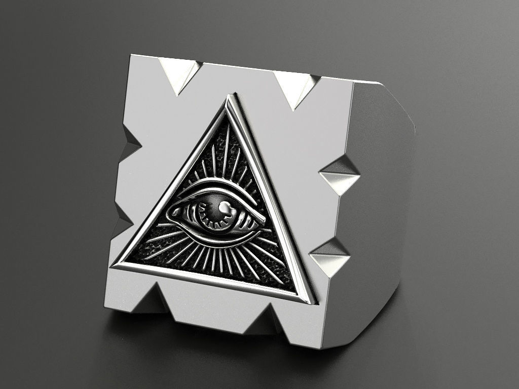 Ring radiant delta 3D print model_4