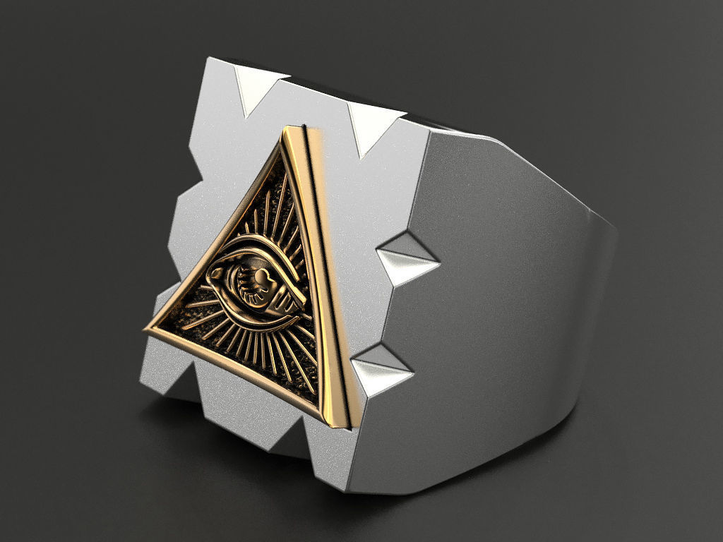 Ring radiant delta 3D print model_1